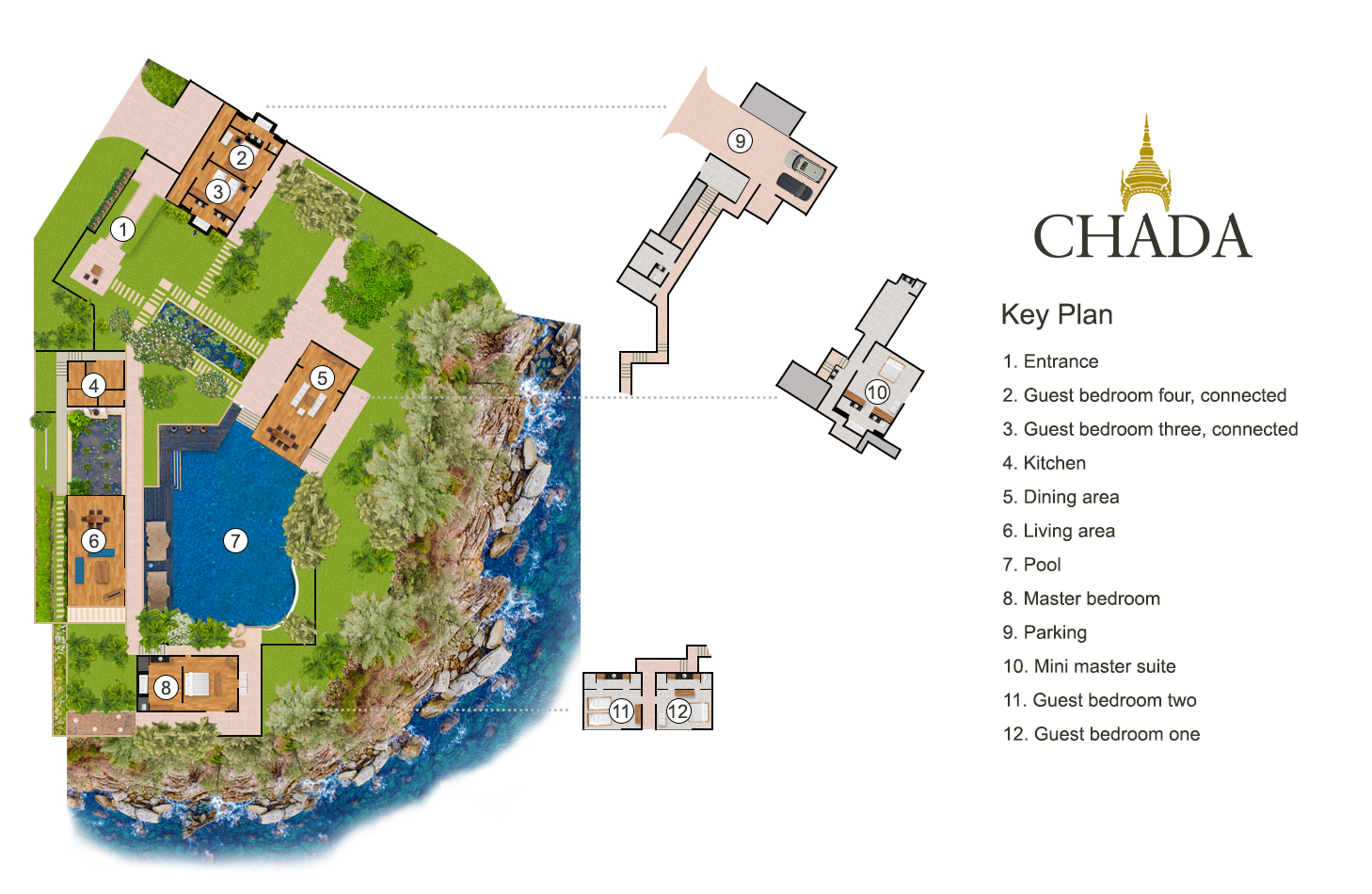 Villa Chada - Floorplan